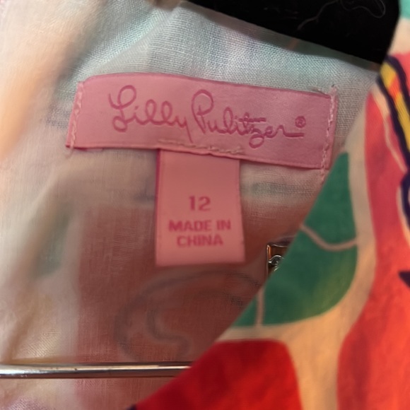 Lily Pulitzer Kids Size 12 Animal Dress - Picture 2 of 4